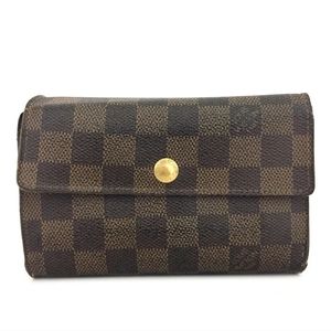 Authentic LOUIS VUITTON Damier Trifold Wallet